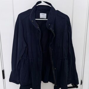 Old Navy Women's Dark Blue Utility Jacket